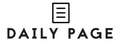 DailyPage 每日英文写作平台 Logo