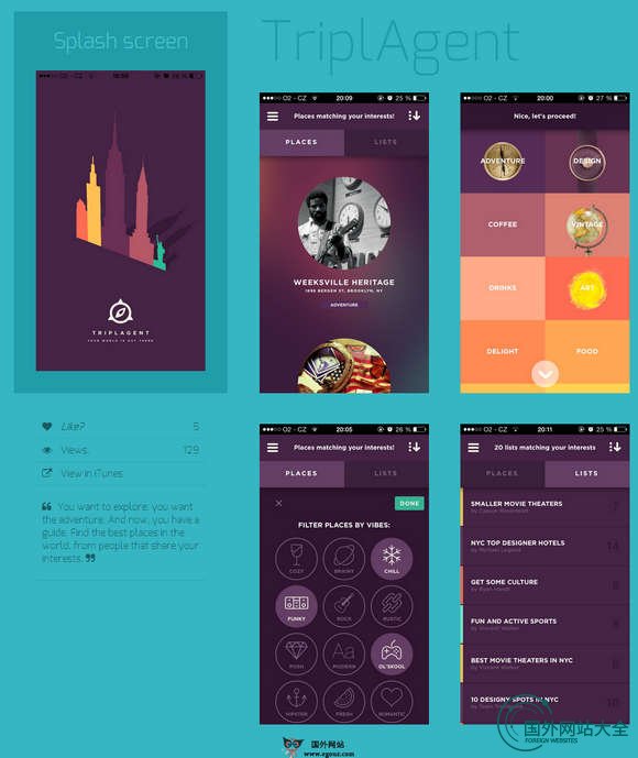 KeauTi:iOS7创意UI设计分享网