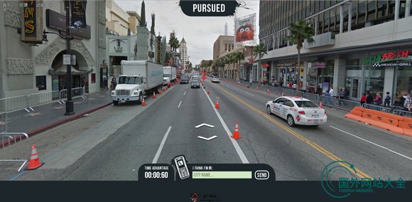 Pursued:基于谷歌街景猜地图小游戏
