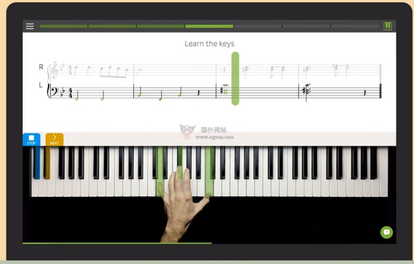 Skoove:在线钢琴虚拟教学网2